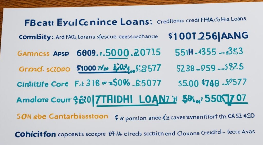 FHA loan credit history