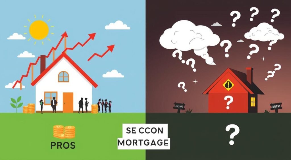 second mortgage pros and cons